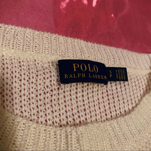 WHITE POLO KNIT - Picture 5 of 8